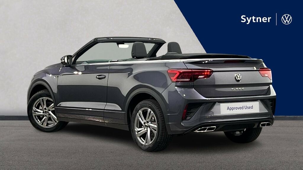 Volkswagen T-Roc 1.5 Tsi R-line Dsg Grey #5