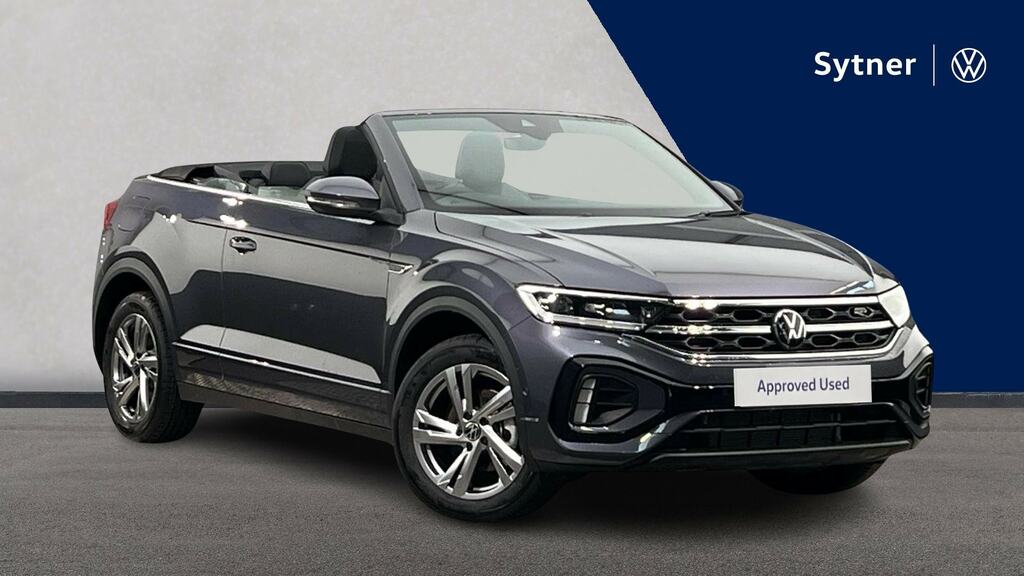 Volkswagen T-Roc 1.5 Tsi R-line Dsg Grey #2
