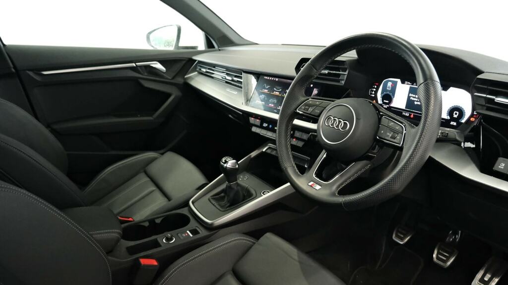 Audi A3 35 Tfsi S Line White #6