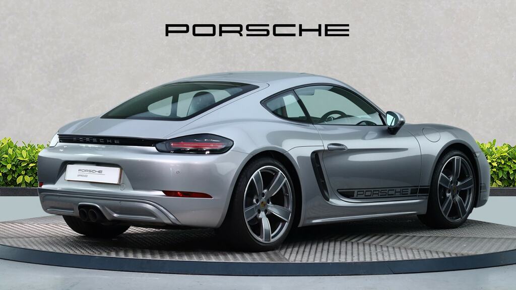 Porsche 718 Cayman 2.0T Style Edition Coupe Pdk Euro 6 S Silver #7