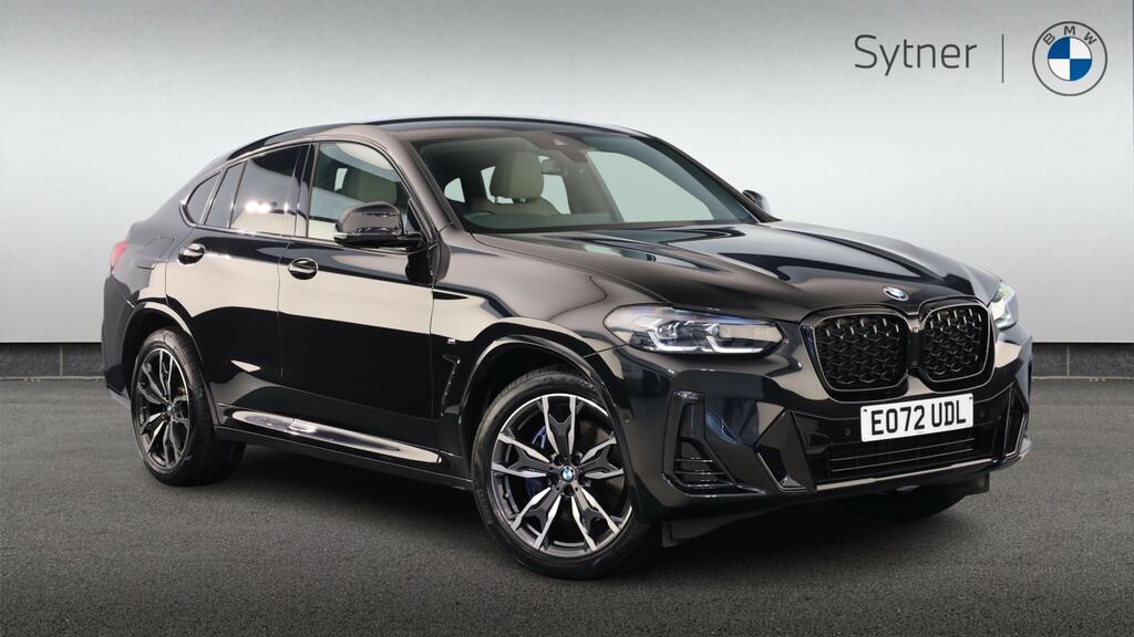 BMW X4 Xdrive20d Mht M Sport Step Pro Pack Black