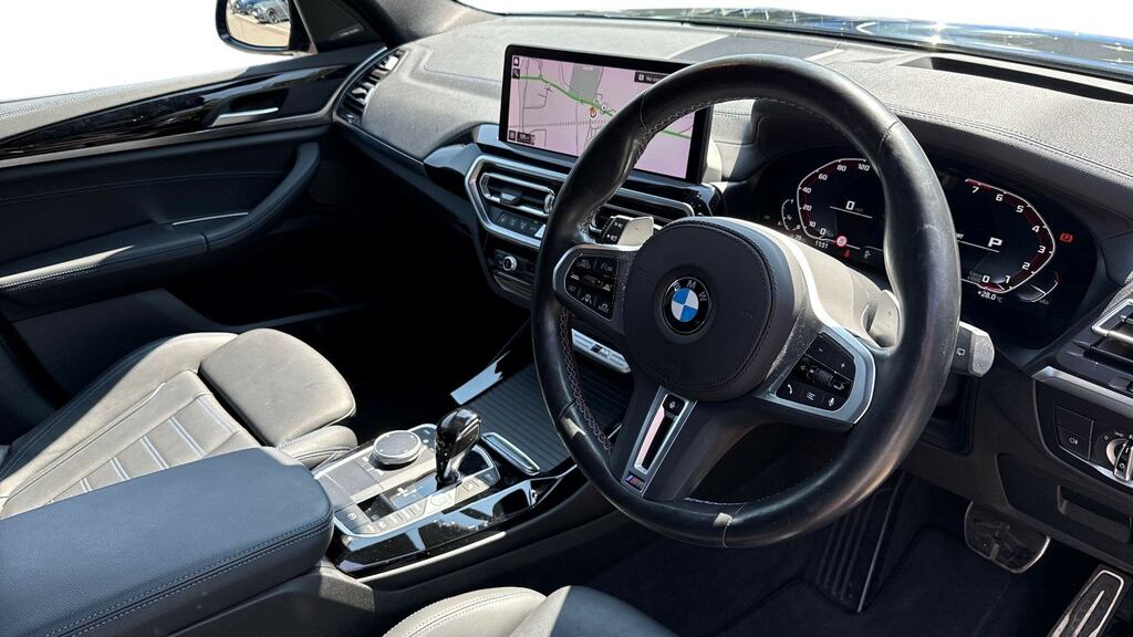 BMW X3 Xdrive M40i Mht RJ22ONW Black #6