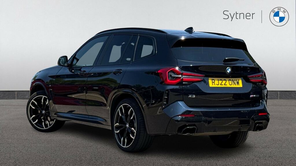 BMW X3 Xdrive M40i Mht RJ22ONW Black #2