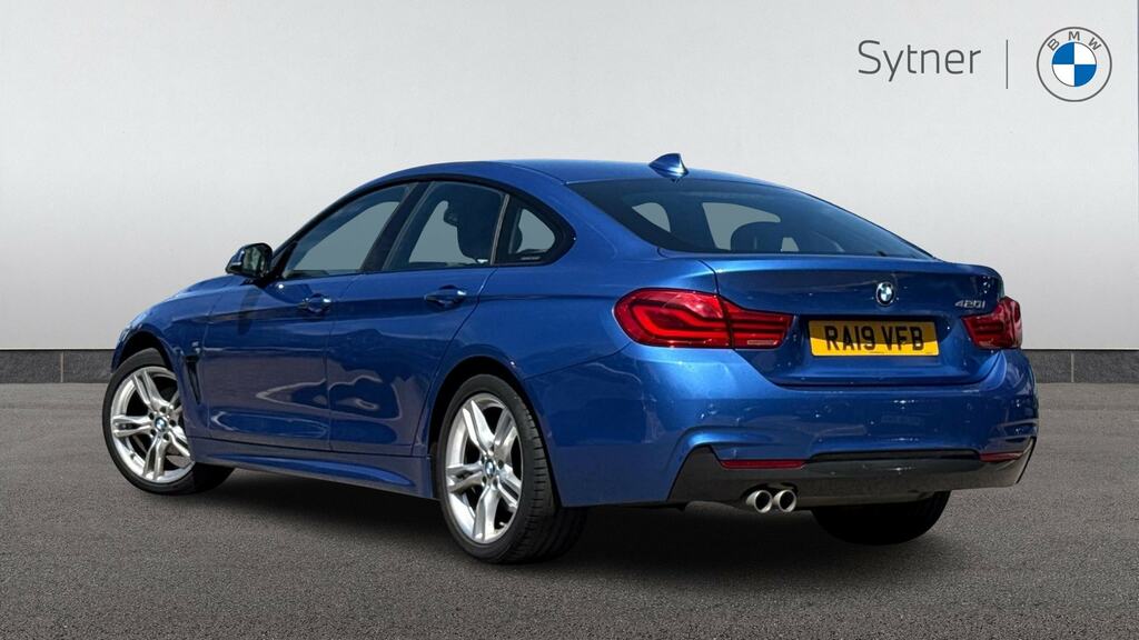 BMW 4 Series Gran Coupe 420I M Sport Blue #2