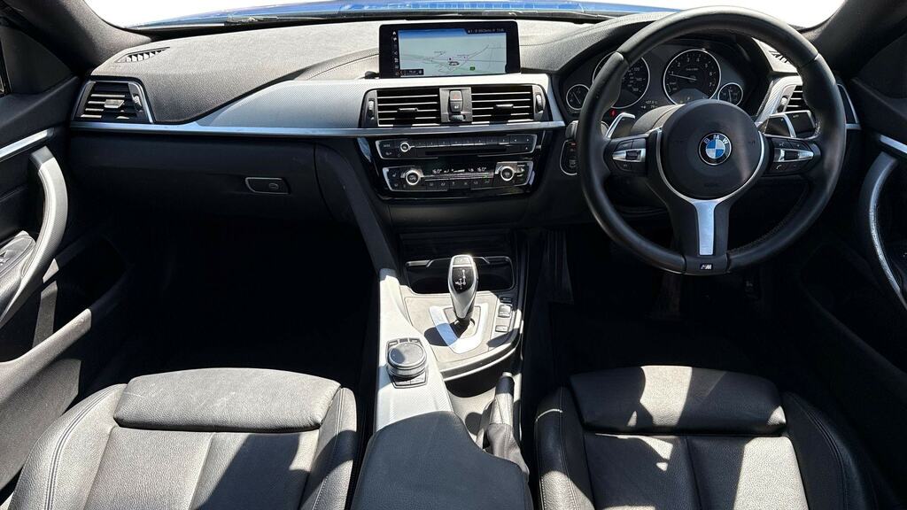 BMW 4 Series Gran Coupe 420I M Sport Blue #4