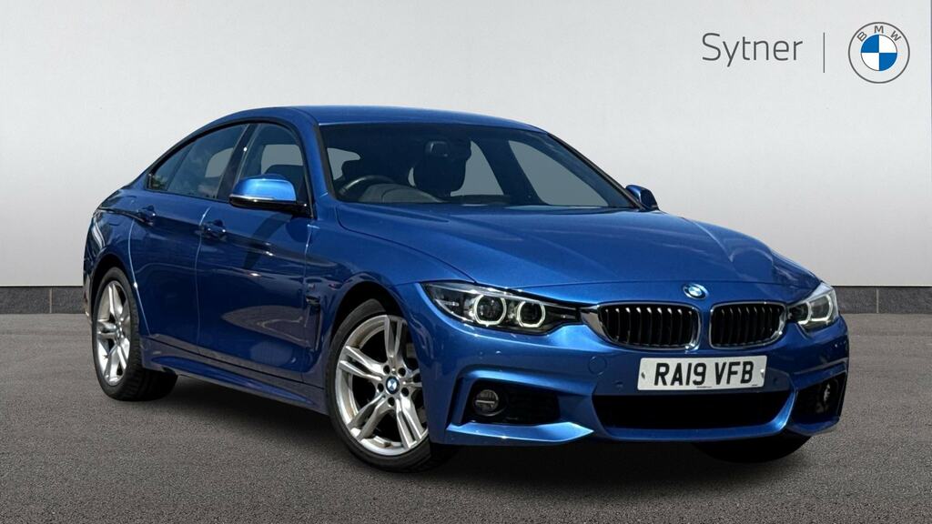 BMW 4 Series Gran Coupe 420I M Sport Blue