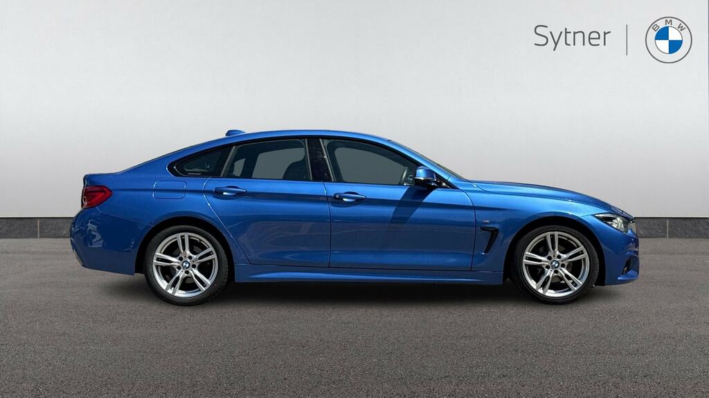 BMW 4 Series Gran Coupe 420I M Sport Blue #3