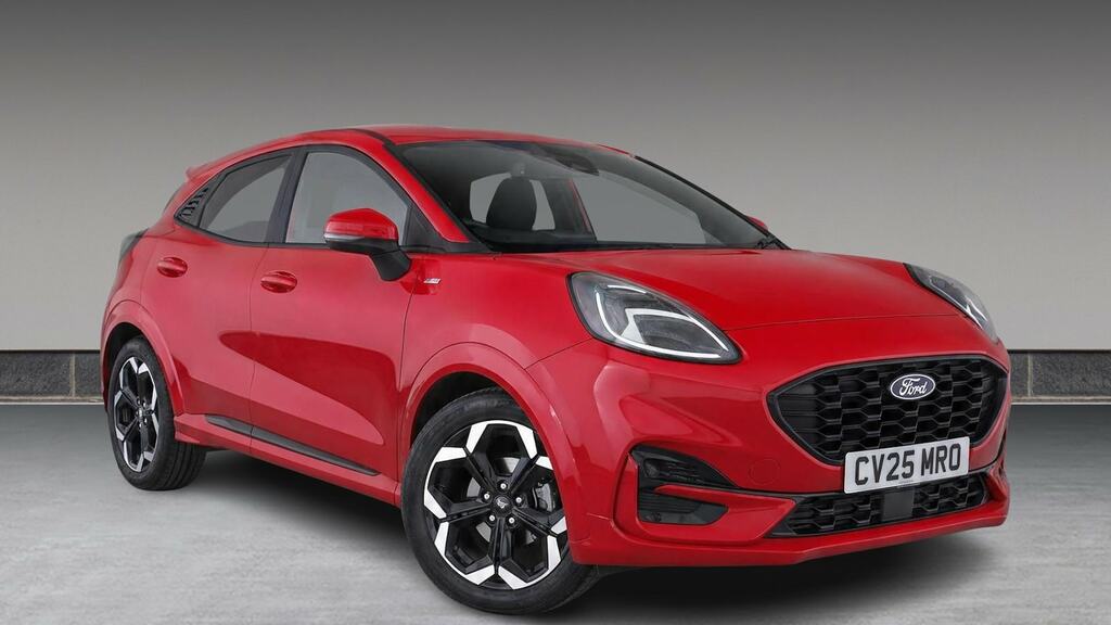 Ford Puma 1.0 Ecoboost Hybrid Mhev St-line X Dct Red