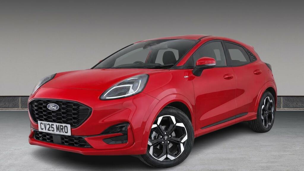 Ford Puma 1.0 Ecoboost Hybrid Mhev St-line X Dct CV25MRO Red #2