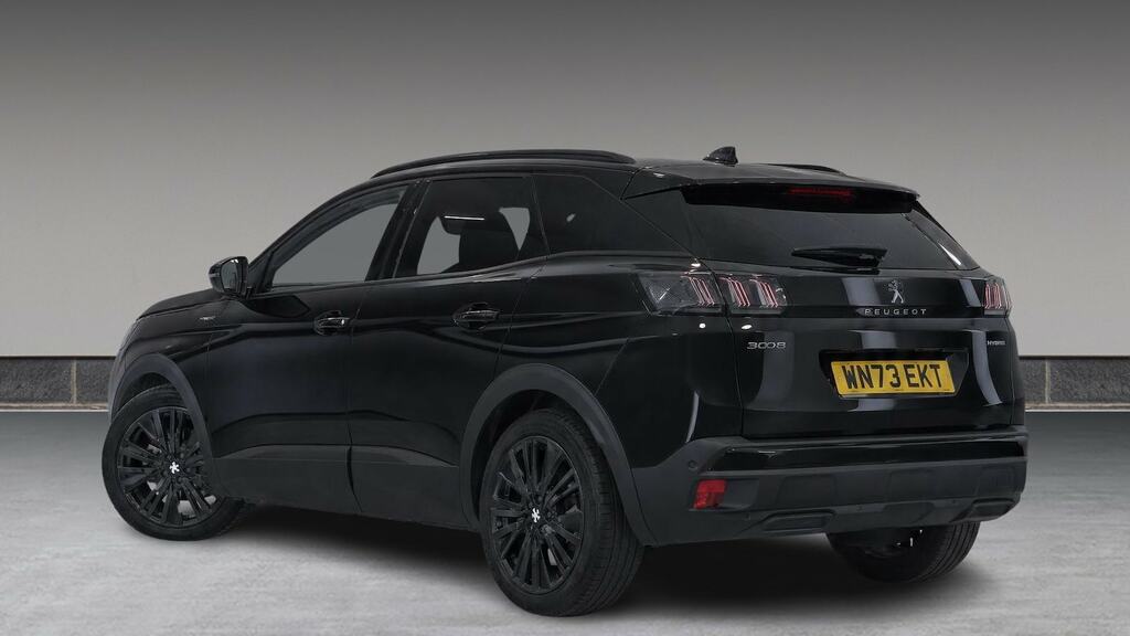 Peugeot 3008 1.6 Hybrid 225 Gt E-eat8 Black #3