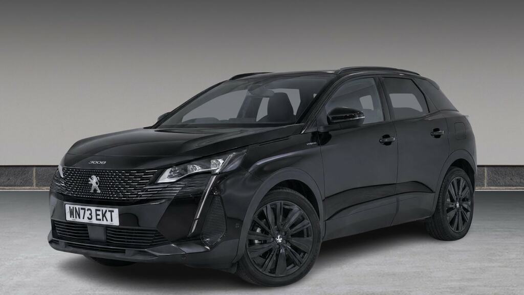 Peugeot 3008 1.6 Hybrid 225 Gt E-eat8 Black