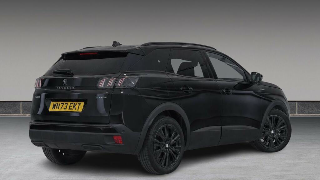 Peugeot 3008 1.6 Hybrid 225 Gt E-eat8 Black #4