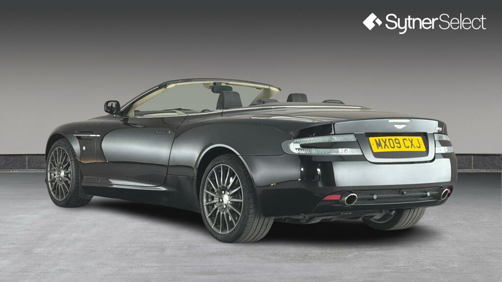 Aston Martin DB9 V12 Volante Touchtronic 470 Black #4