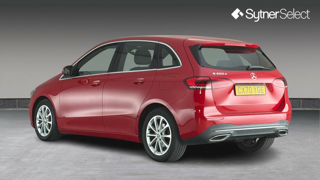 Mercedes-Benz B Class B200d Sport Red #2