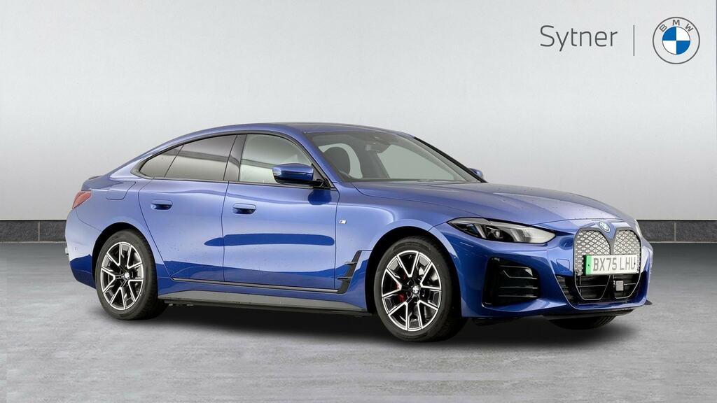 BMW i4 250Kw Edrive40 M Sport 83.9Kwh Pro Pack Blue