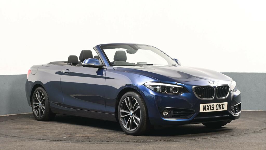 BMW 2 Series 218I Sport Nav Step Blue