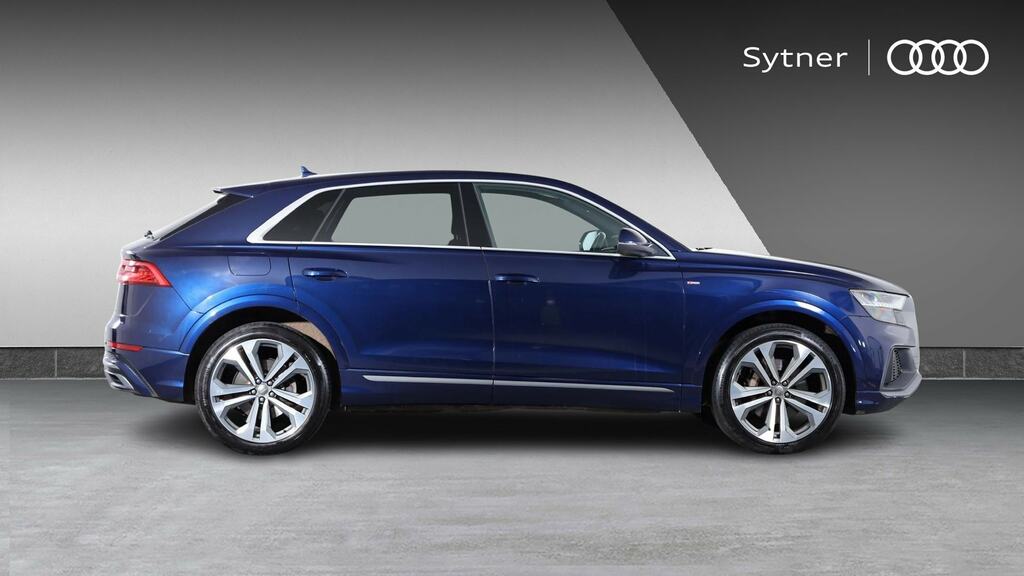 Audi Q8 50 Tdi Quattro S Line Tiptronic Blue #4