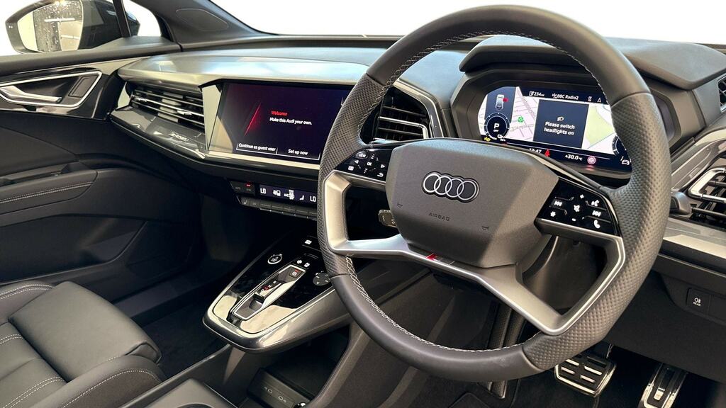 Audi Q4 E Tron 210Kw 45 82Kwh S Line Leather Black #6