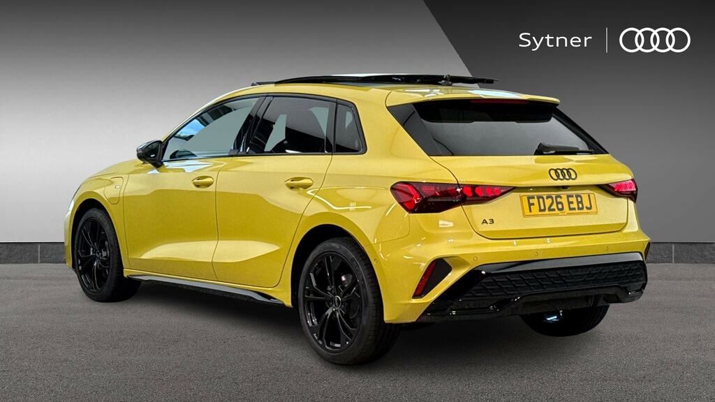 Audi A3 1.5 Tfsi E 204 Black Ed S Tronic Tech Pack Yellow #3