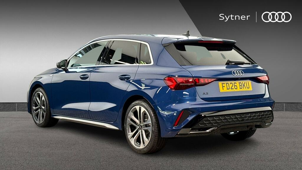 Audi A3 1.5 Tfsi 150 S Line S Tronic Tech Pack Blue #3