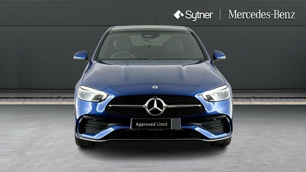Mercedes-Benz C Class C300 Amg Line Premium Plus 9G-tronic Blue #6