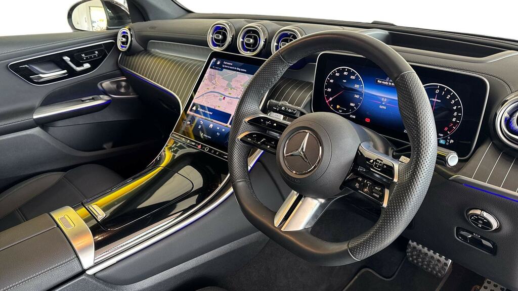 Mercedes-Benz GLC Class Glc 300E 4Matic Amg Line Prem Plus 9G-tronic KR75GWN Black #3