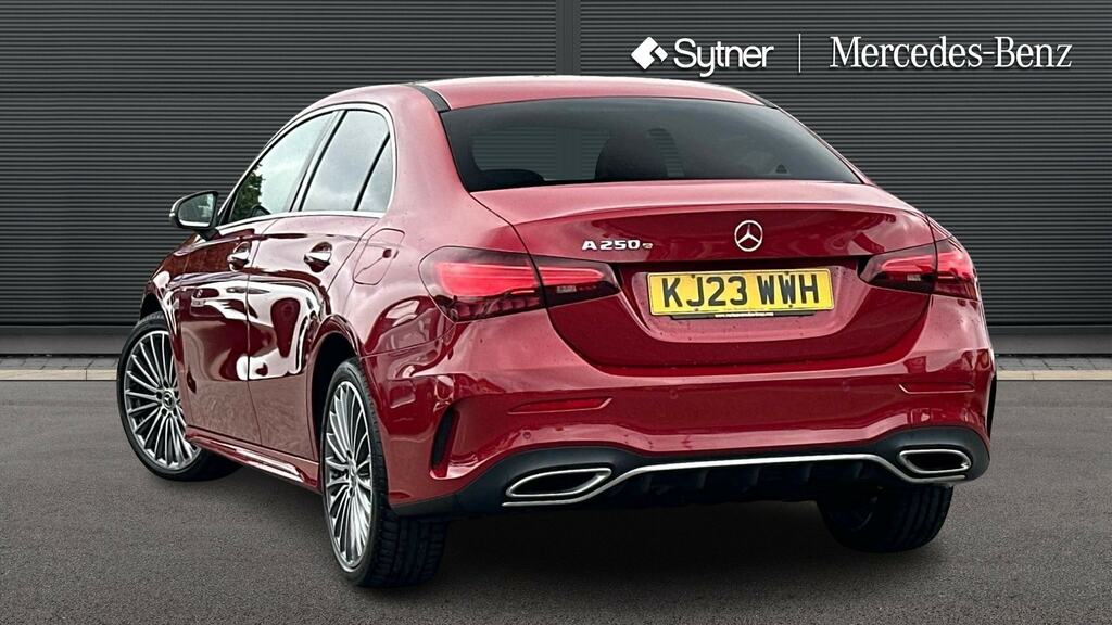 Mercedes-Benz A Class A250e Amg Line Premium Plus KJ23WWH Red #2