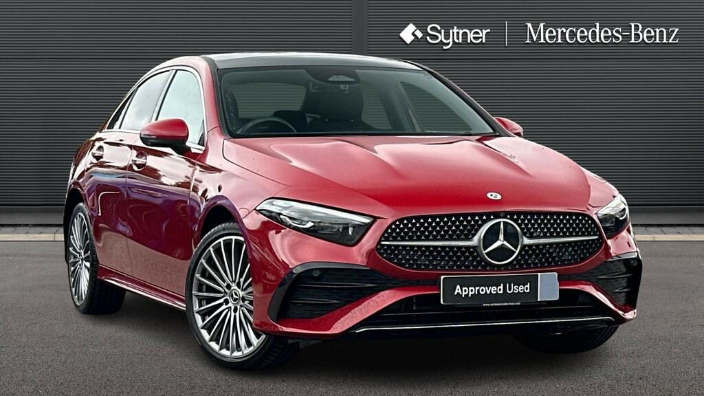 Mercedes-Benz A Class A250e Amg Line Premium Plus Red