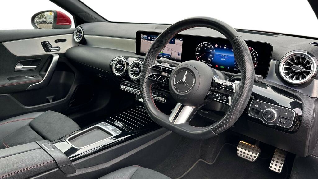 Mercedes-Benz A Class A250e Amg Line Premium Plus KJ23WWH Red #3