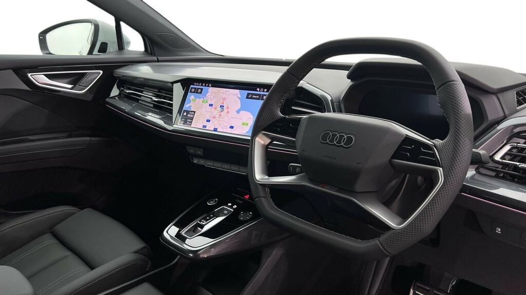 Audi Q4 E Tron 210Kw 45 82Kwh S Line Leather FM26YNO White #6
