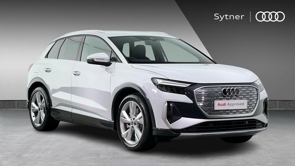 Audi Q4 E Tron 210Kw 45 82Kwh S Line Leather White