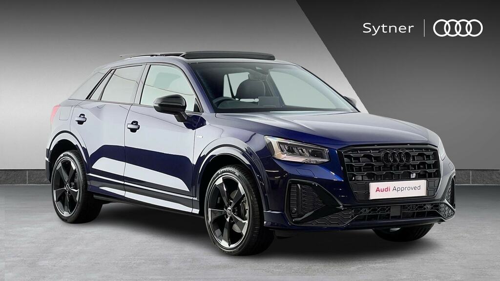 Audi Q2 35 Tfsi Black Edition S Tronic Tech Pro Blue