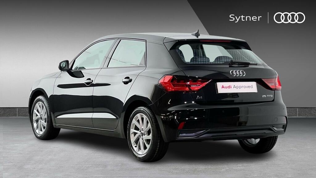 Audi A1 25 Tfsi Sport S Tronic FM26OYE Black #3