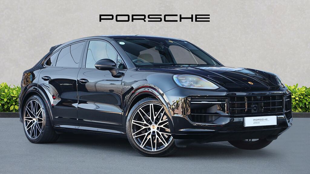 Porsche Cayenne E-hybrid Tiptronic S Black