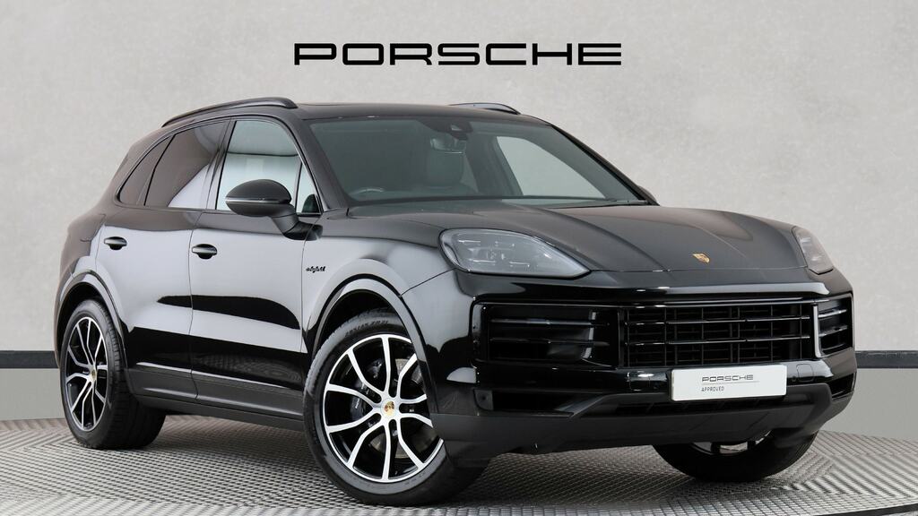 Porsche Cayenne E-hybrid Tiptronic S Black
