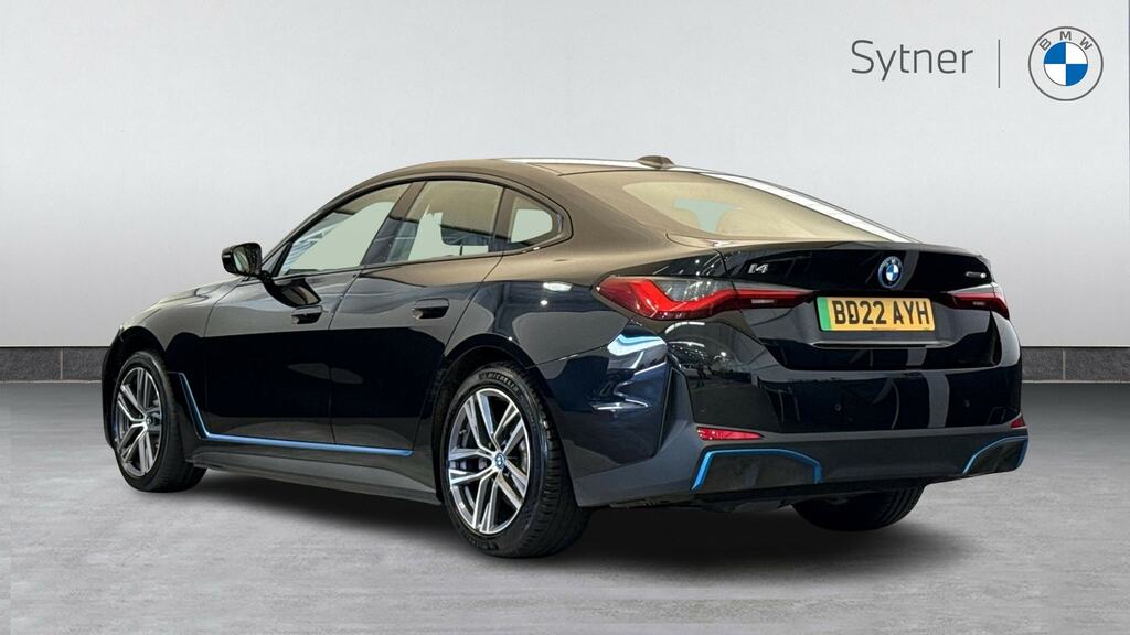 BMW i4 250Kw Edrive40 Sport 83.9Kwh BD22AYH Black #2