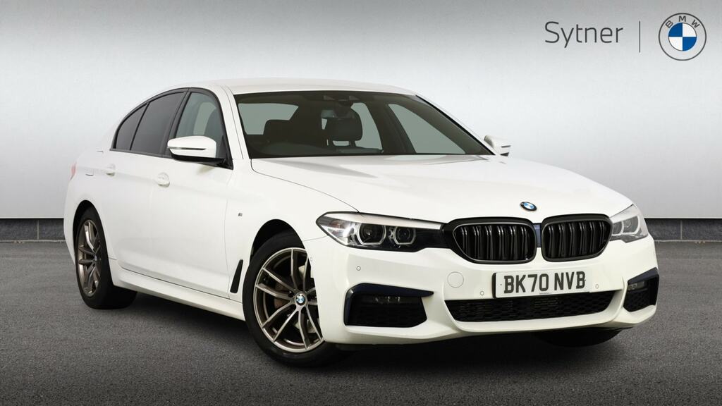 BMW 5 Series 520D Mht Xdrive M Sport White