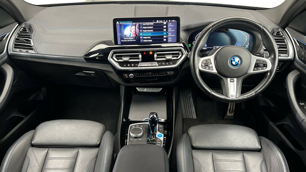 BMW iX3 210Kw M Sport 80Kwh SL71WYY Black #4