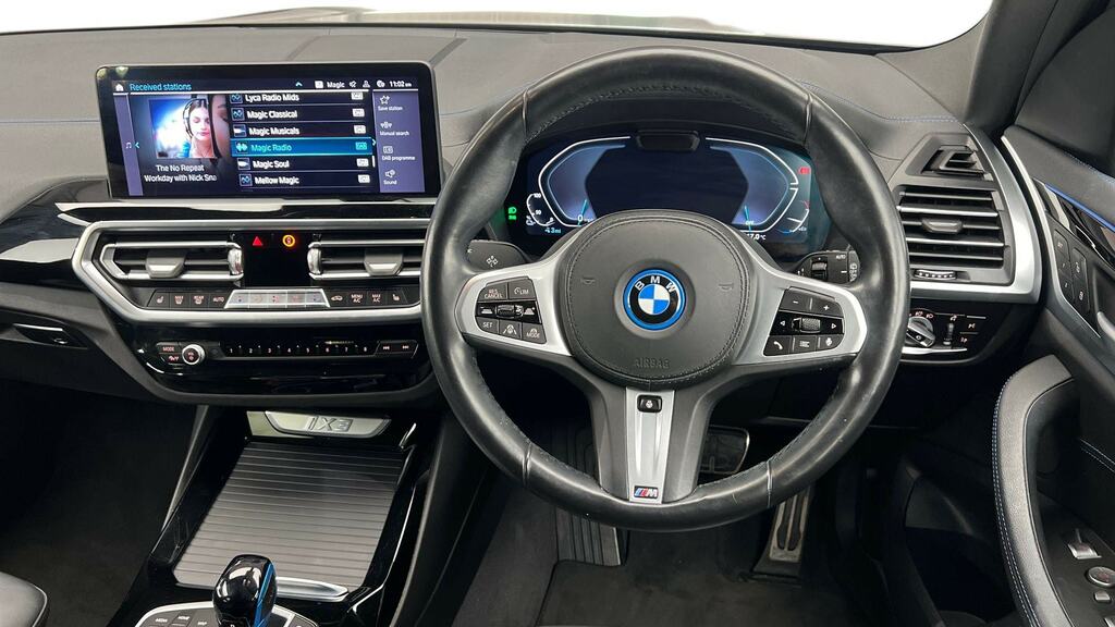BMW iX3 210Kw M Sport 80Kwh SL71WYY Black #5
