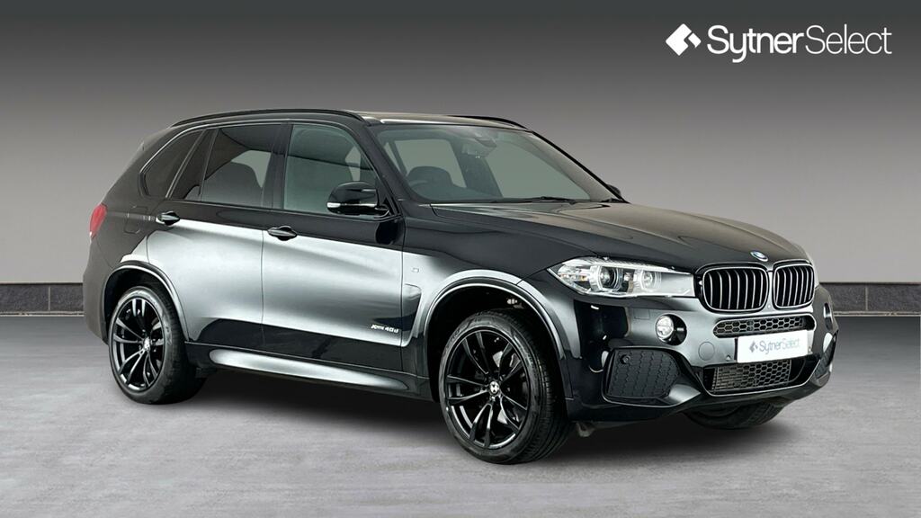 BMW X5 Xdrive40d M Sport 7 Seat Black