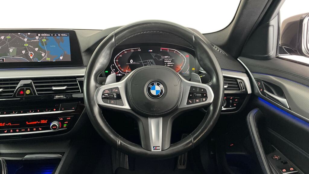 BMW 5 Series Saloon 2.0 520I Gpf M Sport Euro 6 Ss White #8