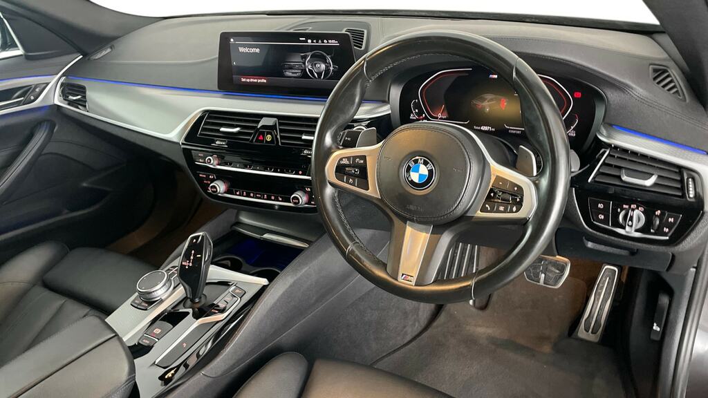 BMW 5 Series Saloon 2.0 520I Gpf M Sport Euro 6 Ss White #9