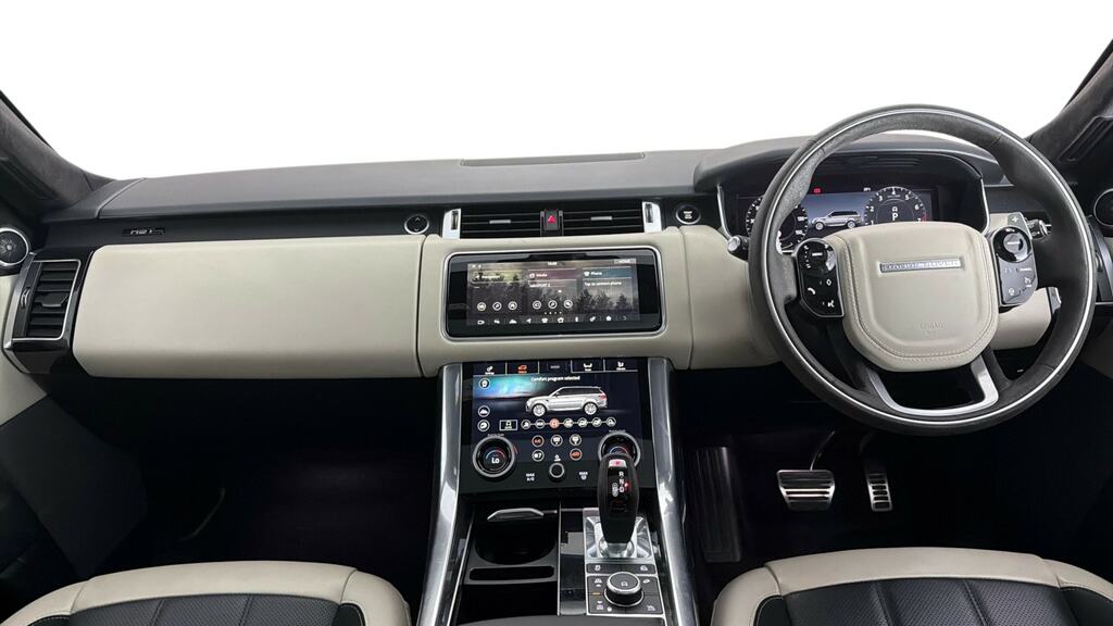 Land Rover Range Rover Sport 3.0 P400 Hst Black #6