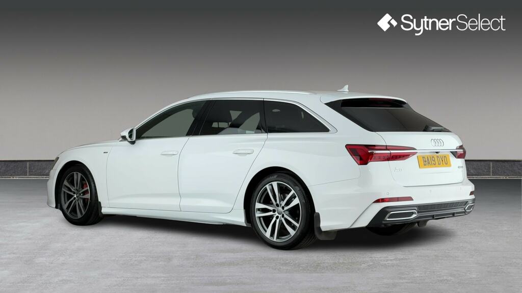 Audi A6 Avant 40 Tdi S Line S Tronic BA19DYO White #2