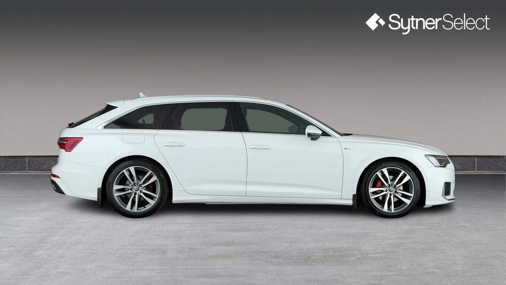 Audi A6 Avant 40 Tdi S Line S Tronic BA19DYO White #3