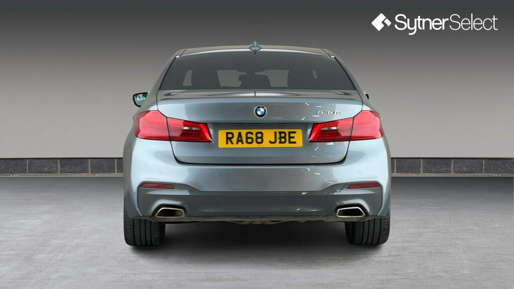 BMW 5 Series 530E M Sport RA68JBE Blue #5