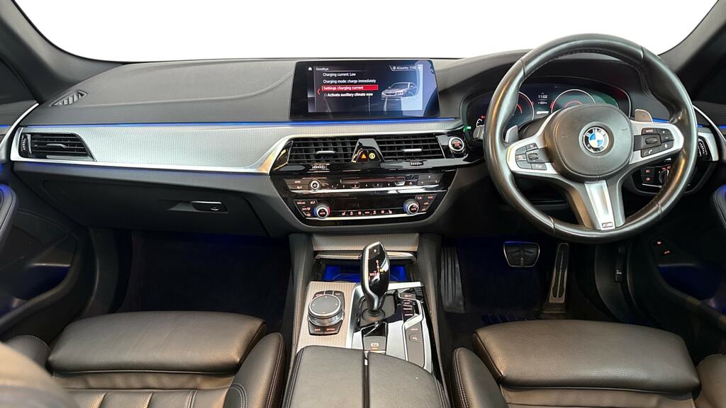 BMW 5 Series 530E M Sport RA68JBE Blue #6