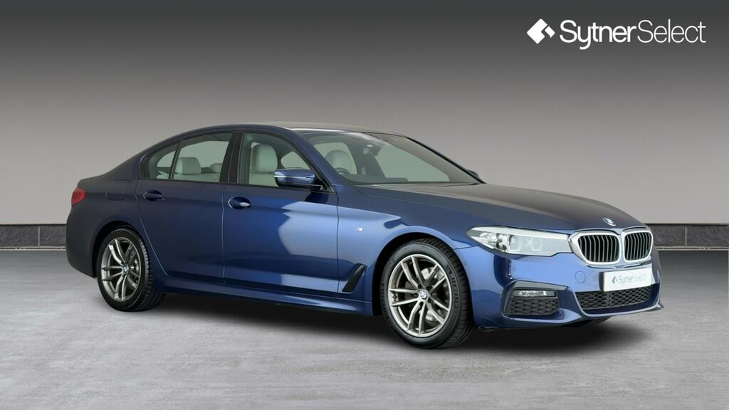 BMW 5 Series 520D Mht M Sport Blue