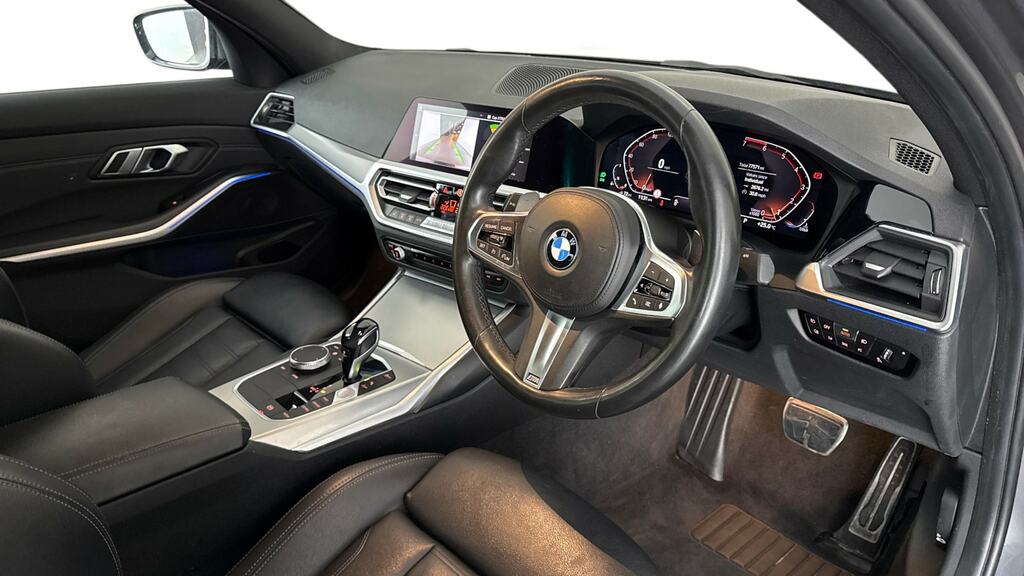 BMW 3 Series 2.0 320I M Sport Saloon Euro 6 S White #9