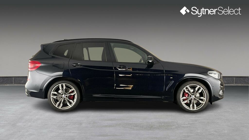 BMW X3 Xdrive M40d Mht Black #3